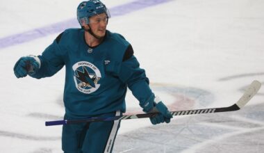 San Jose Sharks forward Jeff Skinner week to week with injury