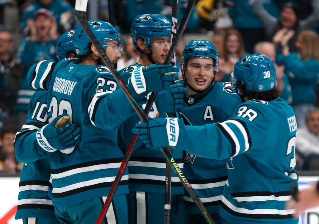 Macklin Celebrini, San Jose Sharks beat Boston Bruins to end homestand