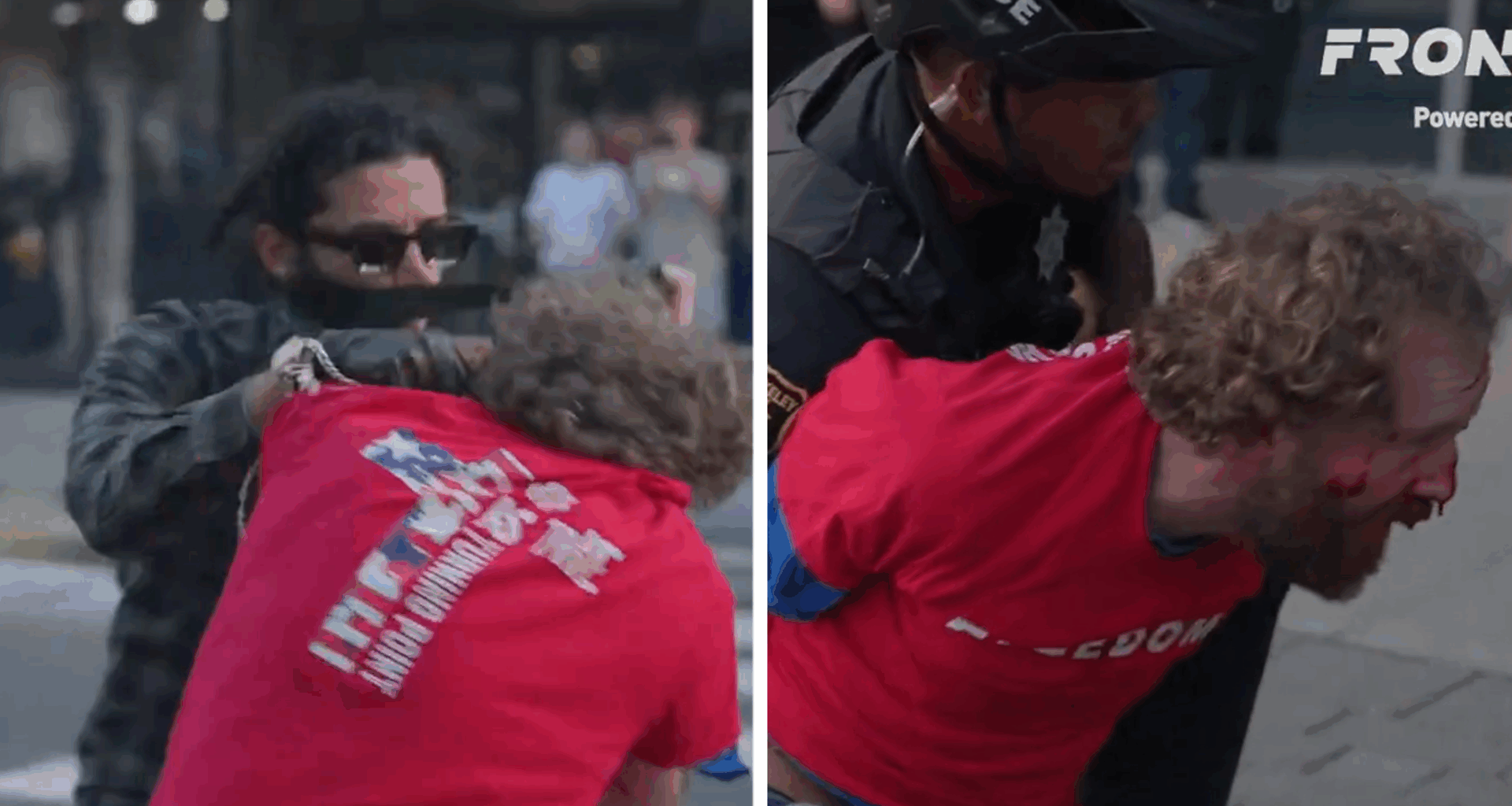 Bloody Brawl Erupts at Turning Point USA Event at UC Berkeley, on Video