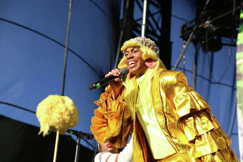 San Francisco's Castro Theatre has announced the first slate of concerts for its grand reopening. The 2026 schedule features Santigold (pictured), Father John Misty, Perfume Genius, Jonathan Van Ness, Lucy Dacus, and more. (Cynthia Edorh/Getty Images)