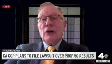 ‘Predictable.’ Republican National Committee talks Prop 50 outcome – NBC Los Angeles