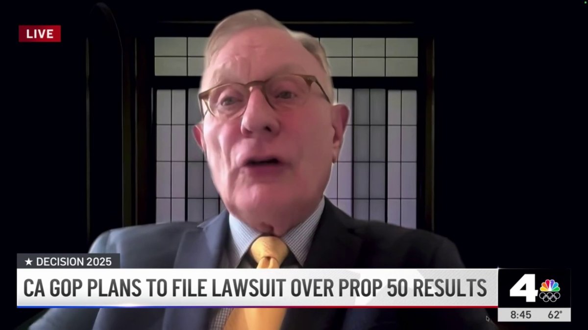 ‘Predictable.’ Republican National Committee talks Prop 50 outcome – NBC Los Angeles