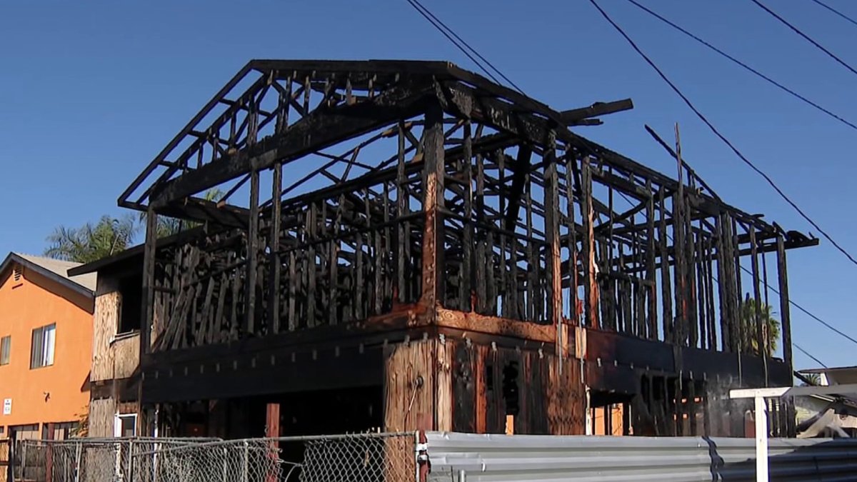 Crews battle fire at house under construction in City Heights – NBC 7 San Diego