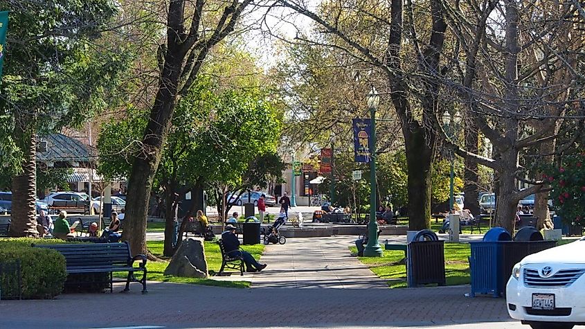 Healdsburg, California. 