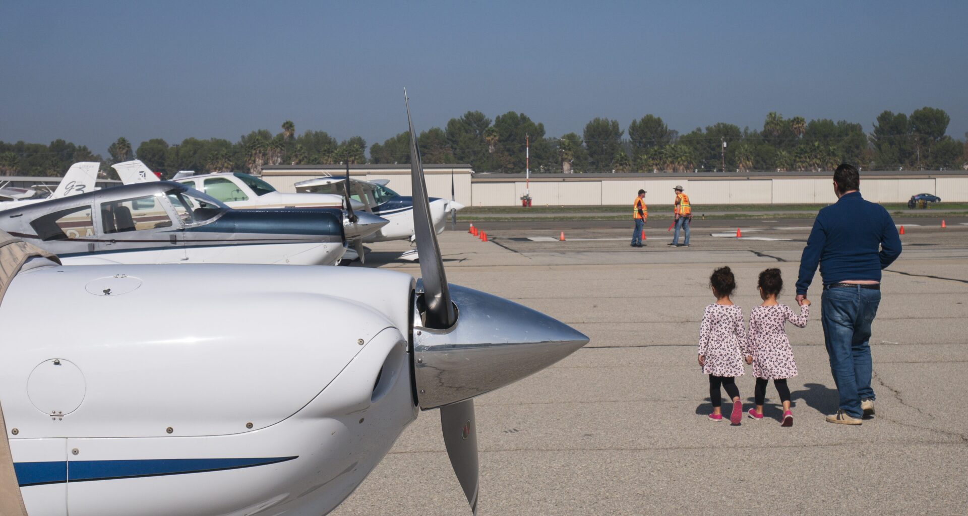 Video Observer: Antique Aircraft Fly at Fullerton Airport For Monthly Display Days