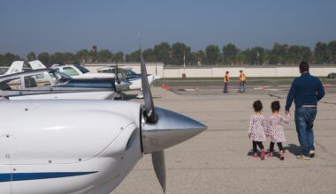 Video Observer: Antique Aircraft Fly at Fullerton Airport For Monthly Display Days
