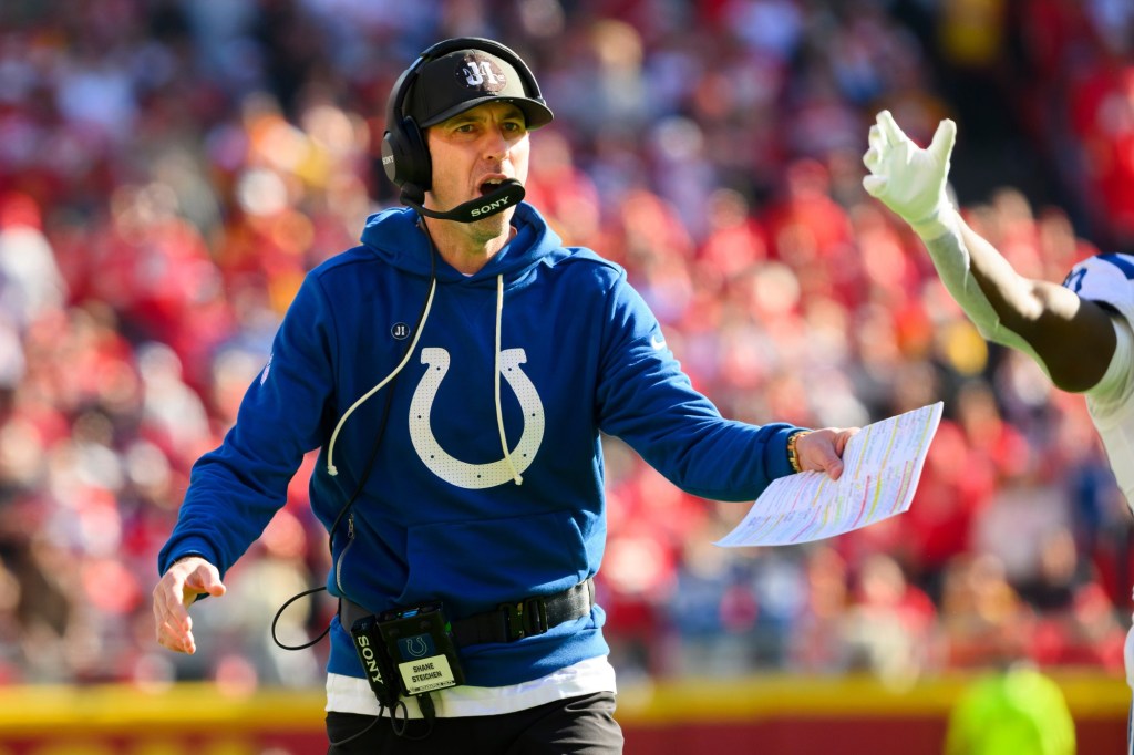 Words escape Colts coach following OT loss to Chiefs