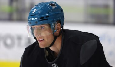 San Jose Sharks' John Klingberg will likely be scratched vs. Utah Mammoth
