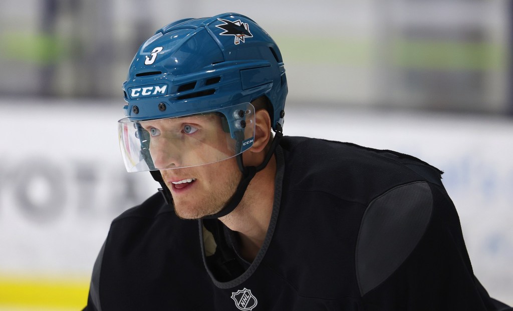 San Jose Sharks' John Klingberg will likely be scratched vs. Utah Mammoth