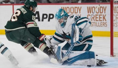 San Jose Sharks goalie Yaroslav Askarov shines in win over Minnesota Wild