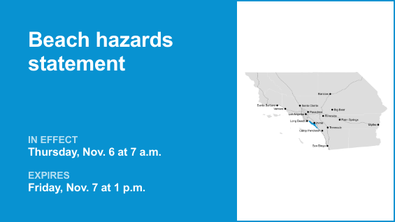 Beach hazards statement affecting Orange County Coast Thursday and Friday – Orange County Register