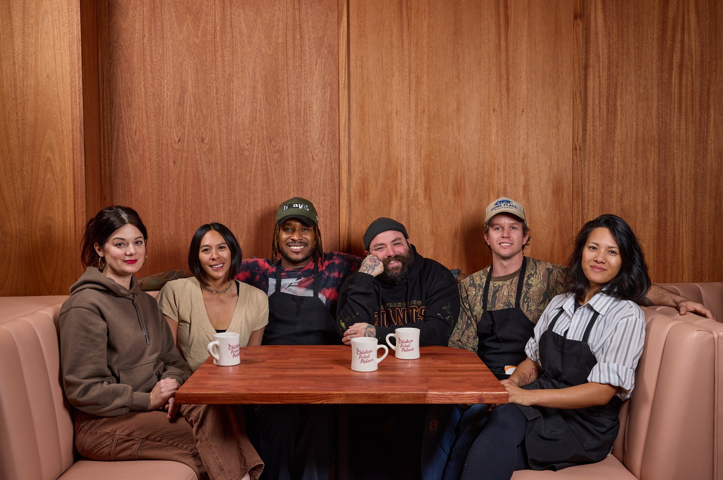 The team at Chicken Fried Palace in San Francisco.