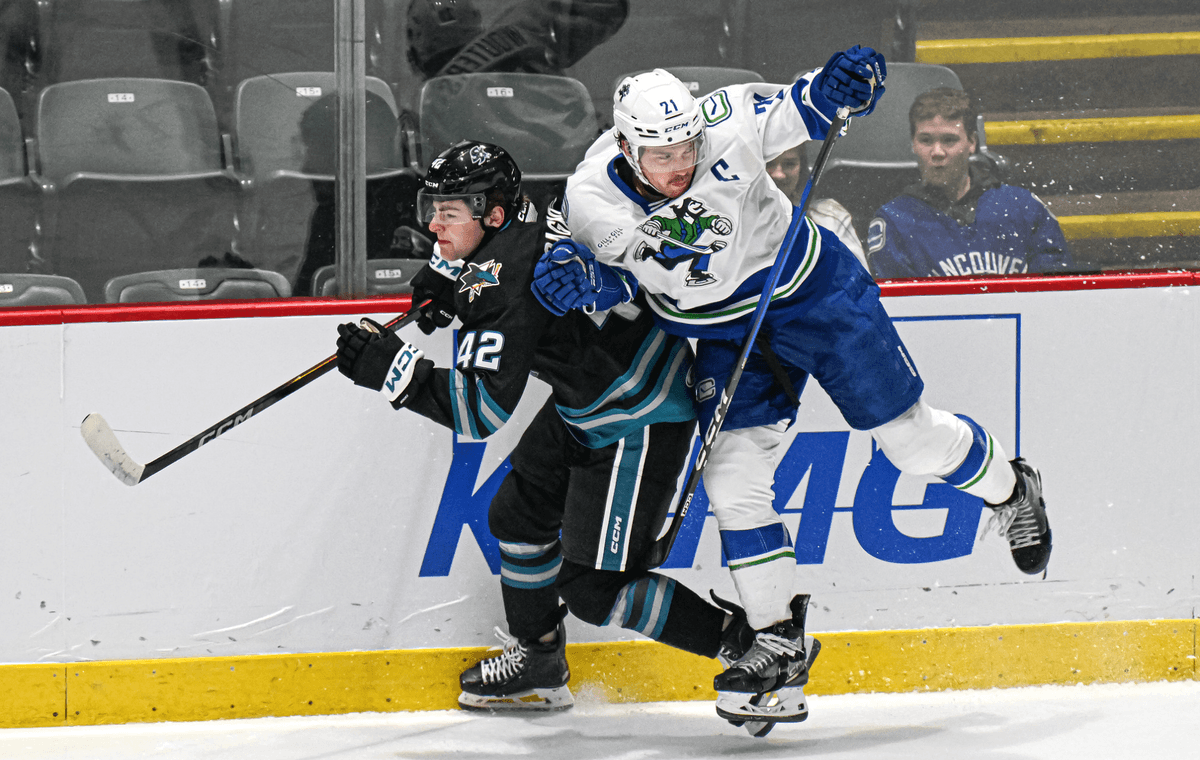 Canucks travel to San Jose for rematch against Barracuda