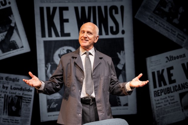 Actor John Rubinstein stars in North Coast Repertory Theatre's "Eisenhower: This Piece of Ground." (Maria Baranova)