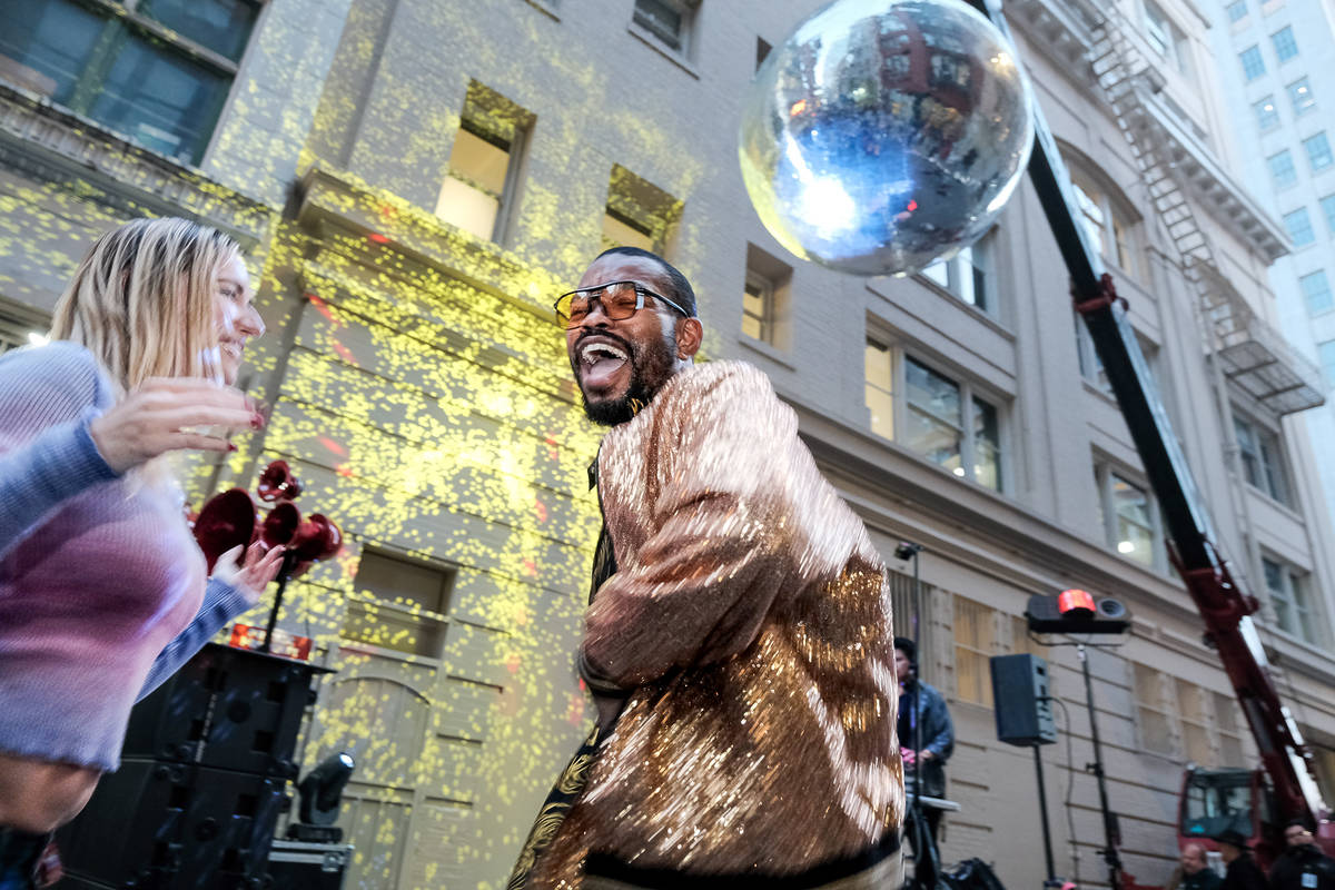 person dancing at Downtown First Thursdays