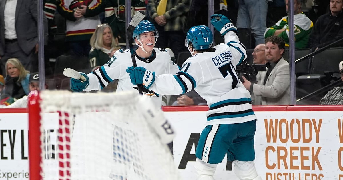 Collin Graf scores in OT as San Jose Sharks come back to beat Minnesota Wild
