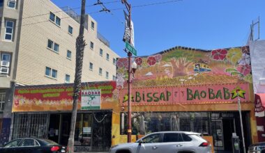 Bissap Baobab, on Mission between 18th and 19th. Taken May 16, 2023. Photo by Christina MacIntosh.