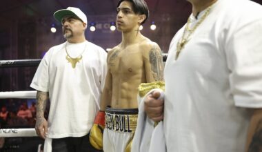 Jordan Fuentes delights his fans in Fresno