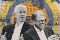 JPMorgan Chase's Jamie Dimon and Deutsche Bank's Christian Sewing