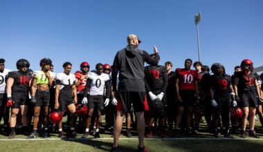 Aztecs make a point to recognize the military, especially on Veterans Day