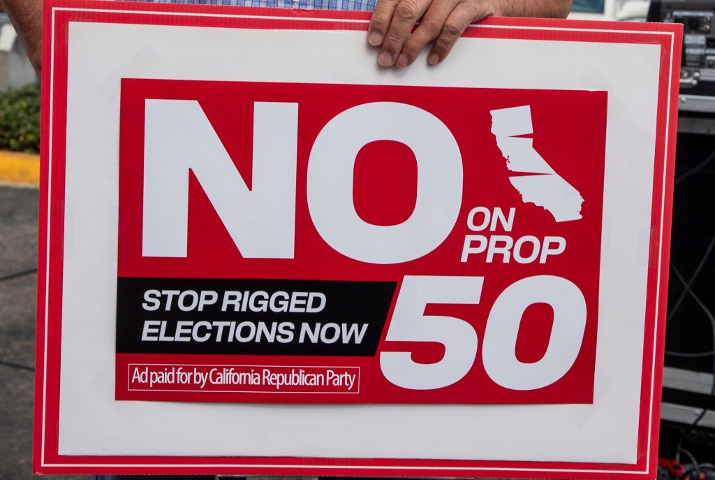 No on Prop. 50, an attack on democracy in California – Orange County Register