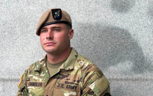 U.S. Army PFC Jake Chandler photo provided by his father, Jared Chandler. Private Jake Chandler was killed in a skydiving accident on Oct. 26. (Photo Courtesy of Jared Chandler)