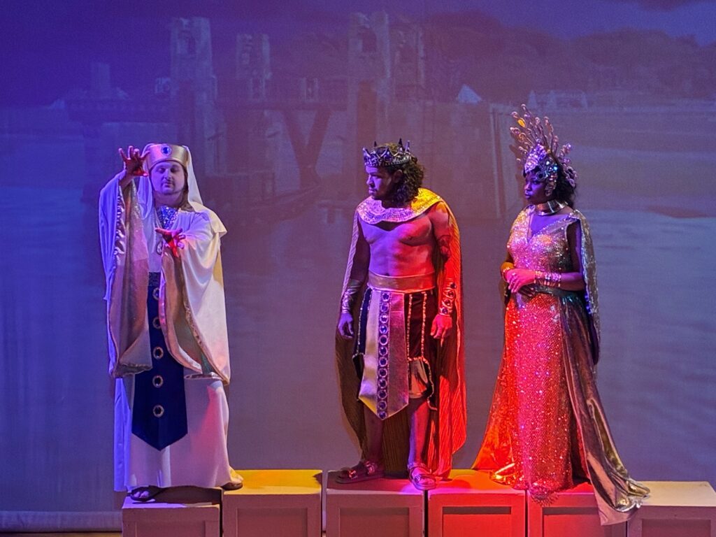 Promotional cast photo for The Prince of Egypt at CASA 0101.