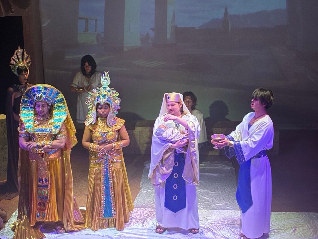 Promotional cast photo for The Prince of Egypt at CASA 0101.