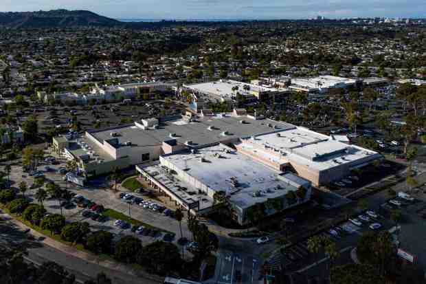 The Clairemont Town Square seen on Friday, Nov. 21, 2025 in San Diego. (Meg McLaughlin / The San Diego Union-Tribune)