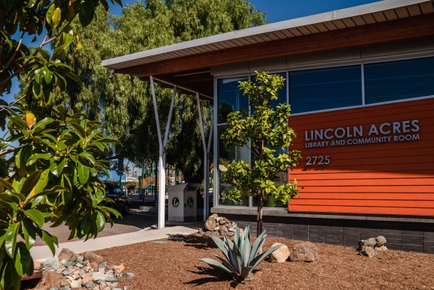 Lincoln Acres Library and Community Park on Oct. 28, 2025 in National City. (Ariana Drehsler / For The San Diego Union-Tribune)