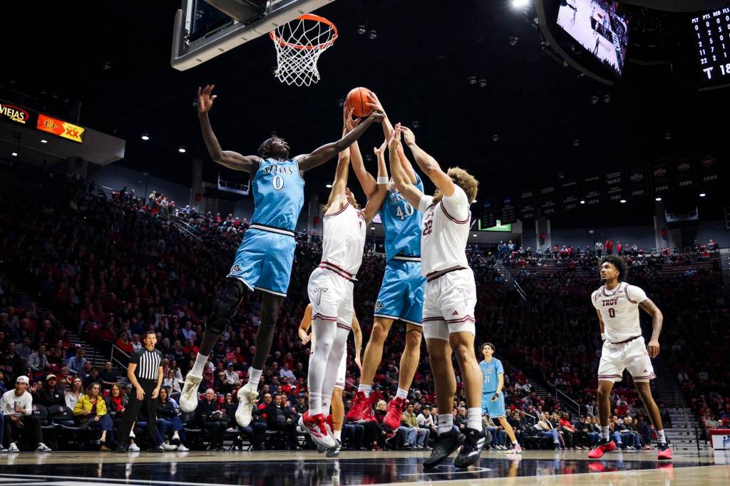 Troy upsets SDSU in double overtime after Aztecs' heave extends game
