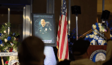 Community honors Alhambra officer killed in collision during pursuit of a stolen vehicle – NBC Los Angeles