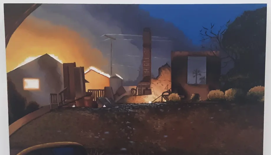 CSUF Student Uses Art to Deal with Loss of Family Home in 2025 Altadena Eaton Fire