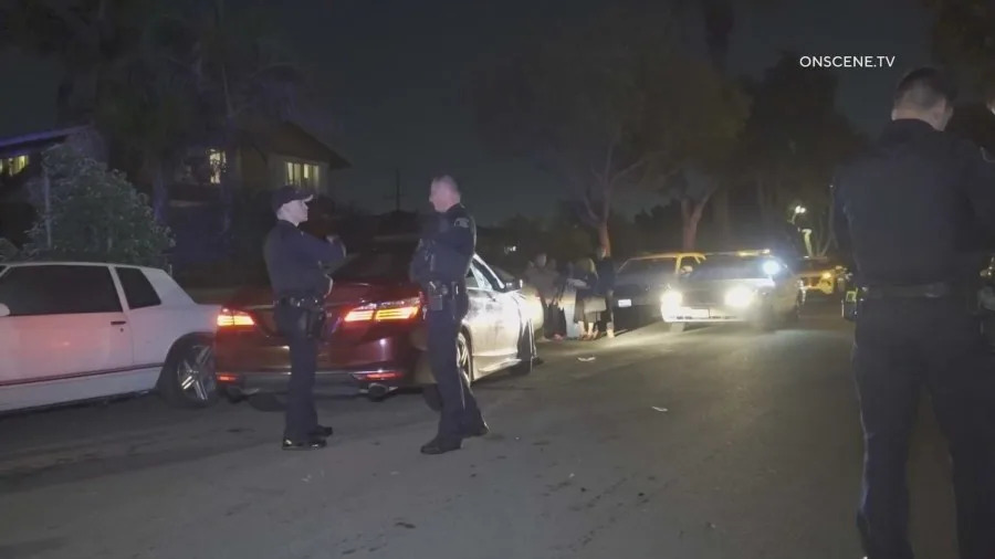A 12-year-old boy on an e-bike was thrown to the pavement in a violent Anaheim hit-and-run that left him with a broken leg and a concussion, as the occupants of the striking car fled on foot, police said. (ONSCENE.TV)