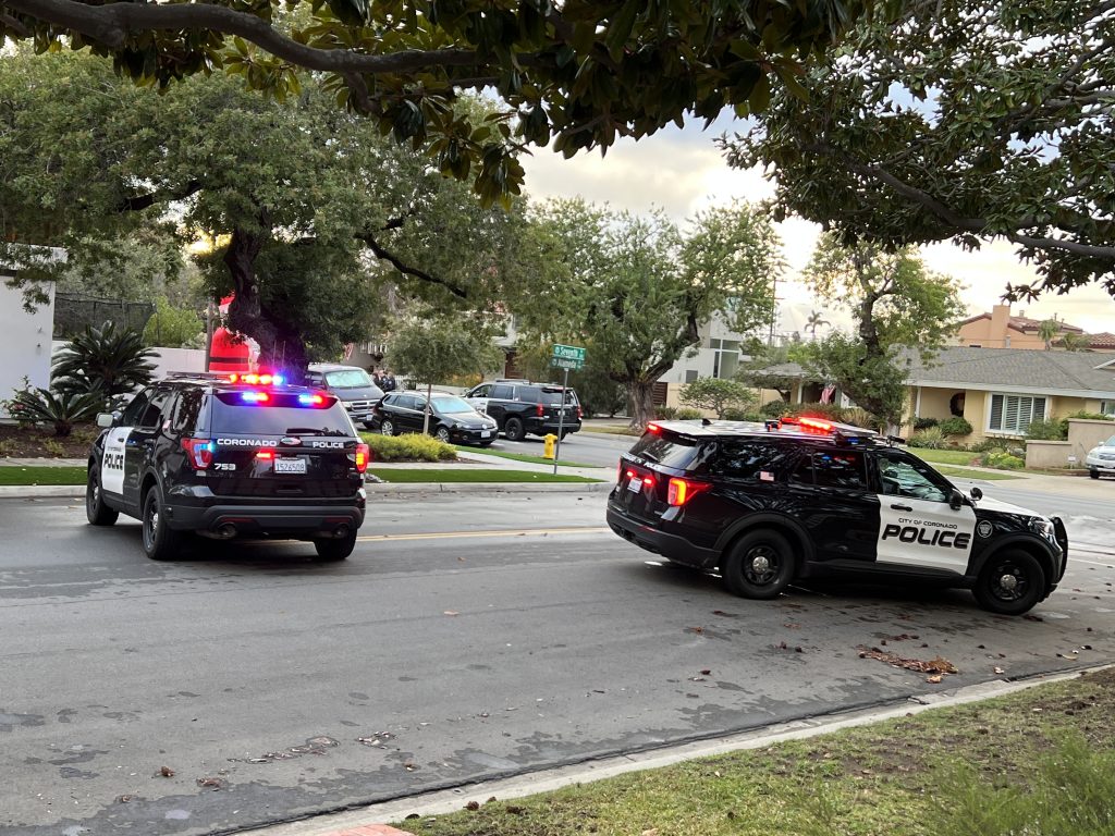 Coronado crime report: DUI, Burglary, Vandalism