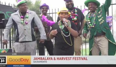 Come celebrate Mardi Gras at The Jambalaya & Harvest Festival in Sacramento! (part 2) 8am