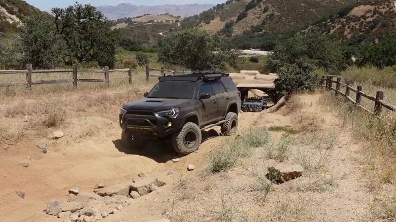 4WD vehicle at Hollister Hills SVRA
