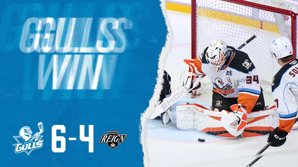 Gulls Take Game One Against Reign