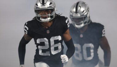 Las Vegas Raiders-Los Angeles Chargers preview: Darien Porter, Quentin Johnston big perimeter battle
