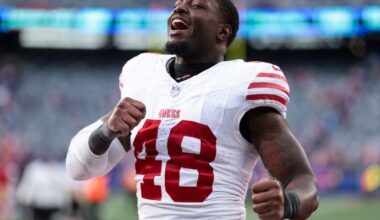 49ers news: Tatum Bethune has a high-ankle sprain; Eddy Pineiro a hamstring injury