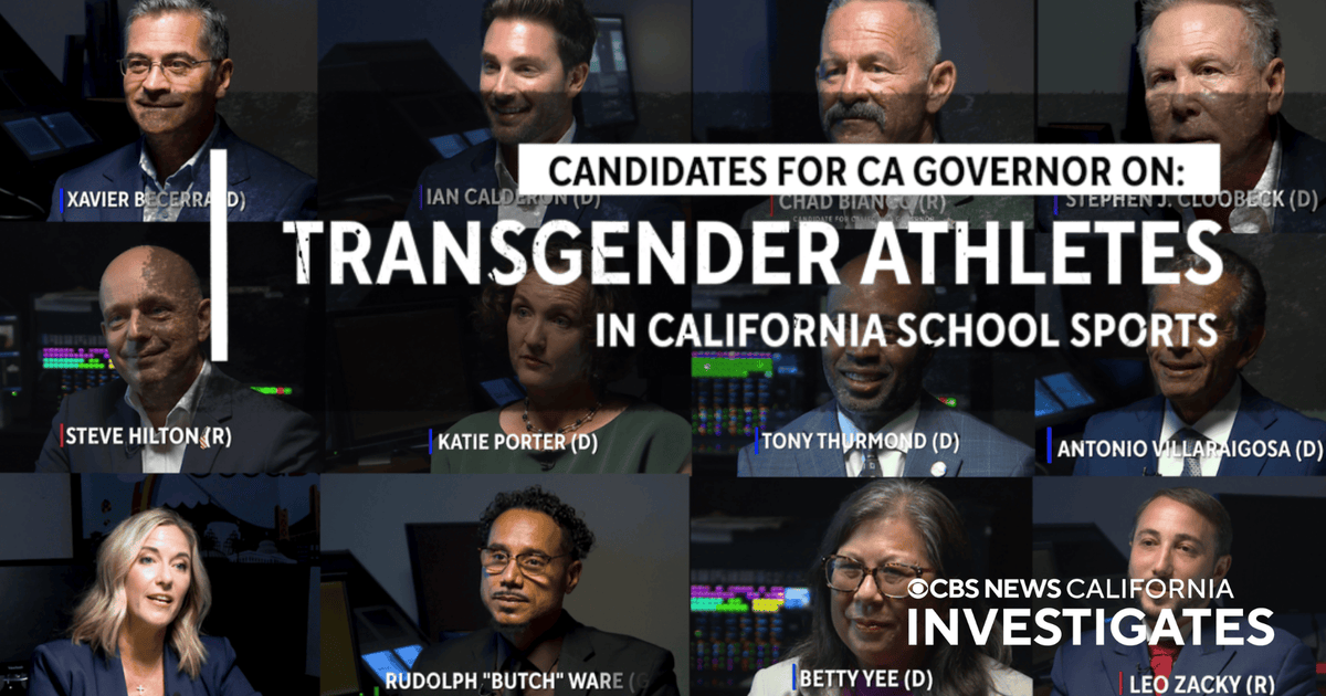 California 2026 governor candidates discuss transgender athletes in school sports