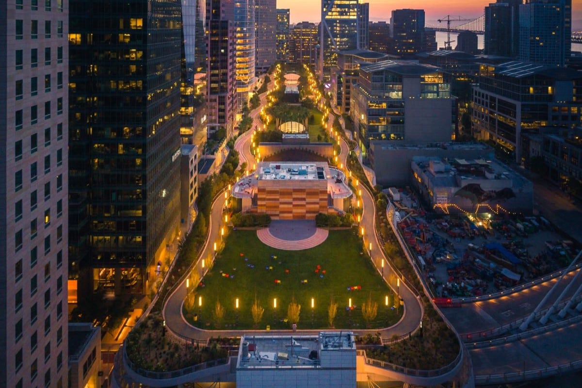 Salesforce Park Is Hosting A Free Three Day Winter Festival With Live Music, Crafting, And More This December