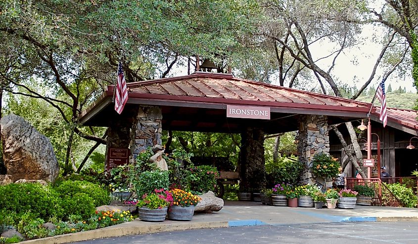 Ironstone Vineyards in Murphys, California.
