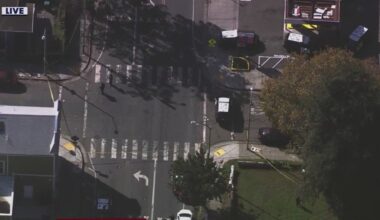 Heavy police presence at East Oakland gas station