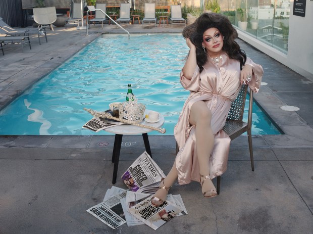 Ginger Minj, winner of "RuPaul's Drag Race All Stars 10, brings her holiday show to La Jolla Dec. 5 and 6. (Magnus Hastings)