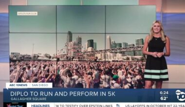 Diplo to run 5K with San Diego fans, perform at Gallagher Square after race