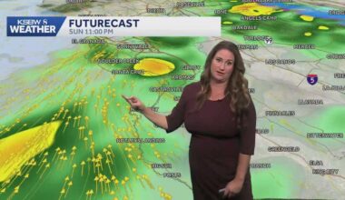 Impact days begin as atmospheric river targets California