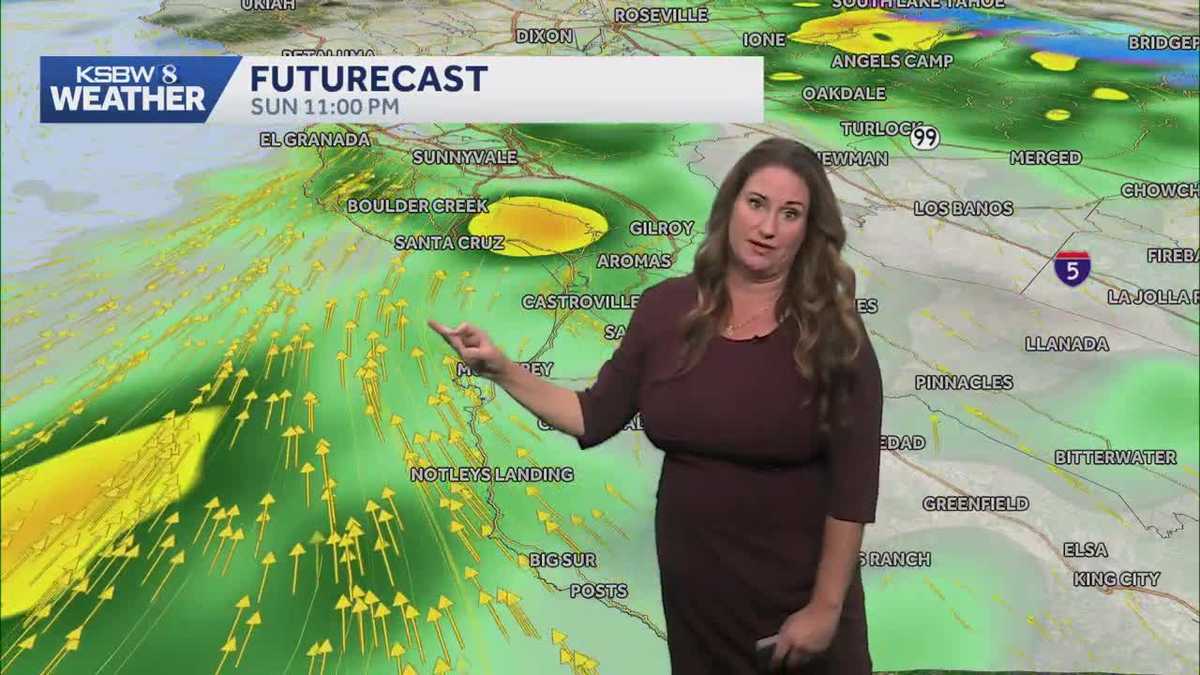 Impact days begin as atmospheric river targets California