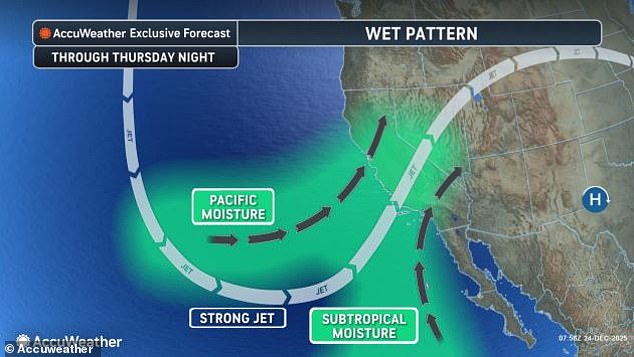 Stormy weather is now expected to last through Friday