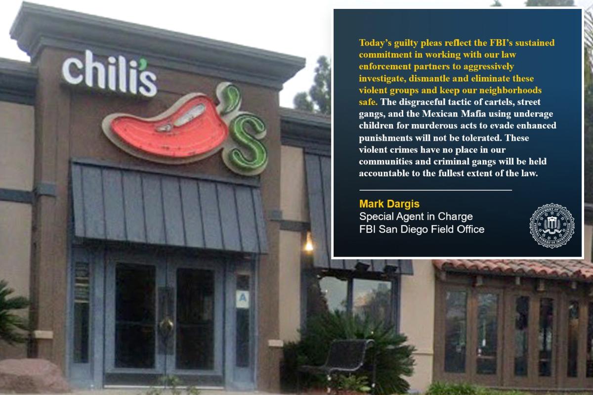 LA teens admit to cartel murder plot at Chula Vista San Diego Chili's